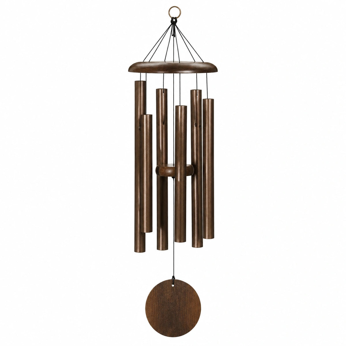 Campanillas de Viento para Jardín 80cm Marrón